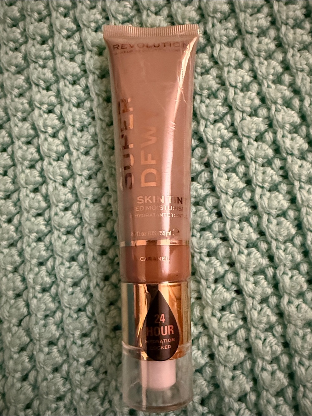 Revolution Skin Tint Foundation - Caramel (24 Hour Hydration)